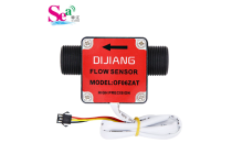 OF06ZAT DN20 Gear Flow Meter, Liquid Flow Sensor for Milk, Honey and Chemical Oil Measurement