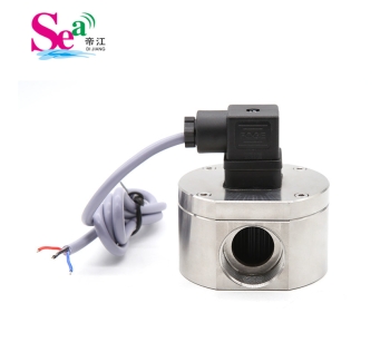 ZJ-HSM-OFZATS-1 SUS304 Stainless Steel 1-Inch Turbine Electronic Flow Sensor