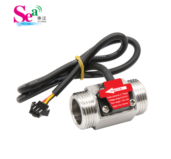 YF-B5-S DN20 Stainless Steel Turbine Water Flow Sensor Flow Meter for Water Heaters