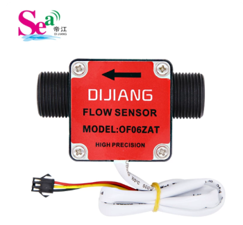 OF06ZAT DN20 Gear Flow Meter, Liquid Flow Sensor for Milk, Honey and Chemical Oil Measurement