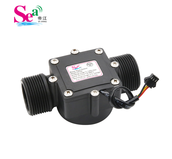 YF-DN32 1.25 Inch Large Diameter High Flow Water Flow Sensor, High Precision Pool Flow Meter